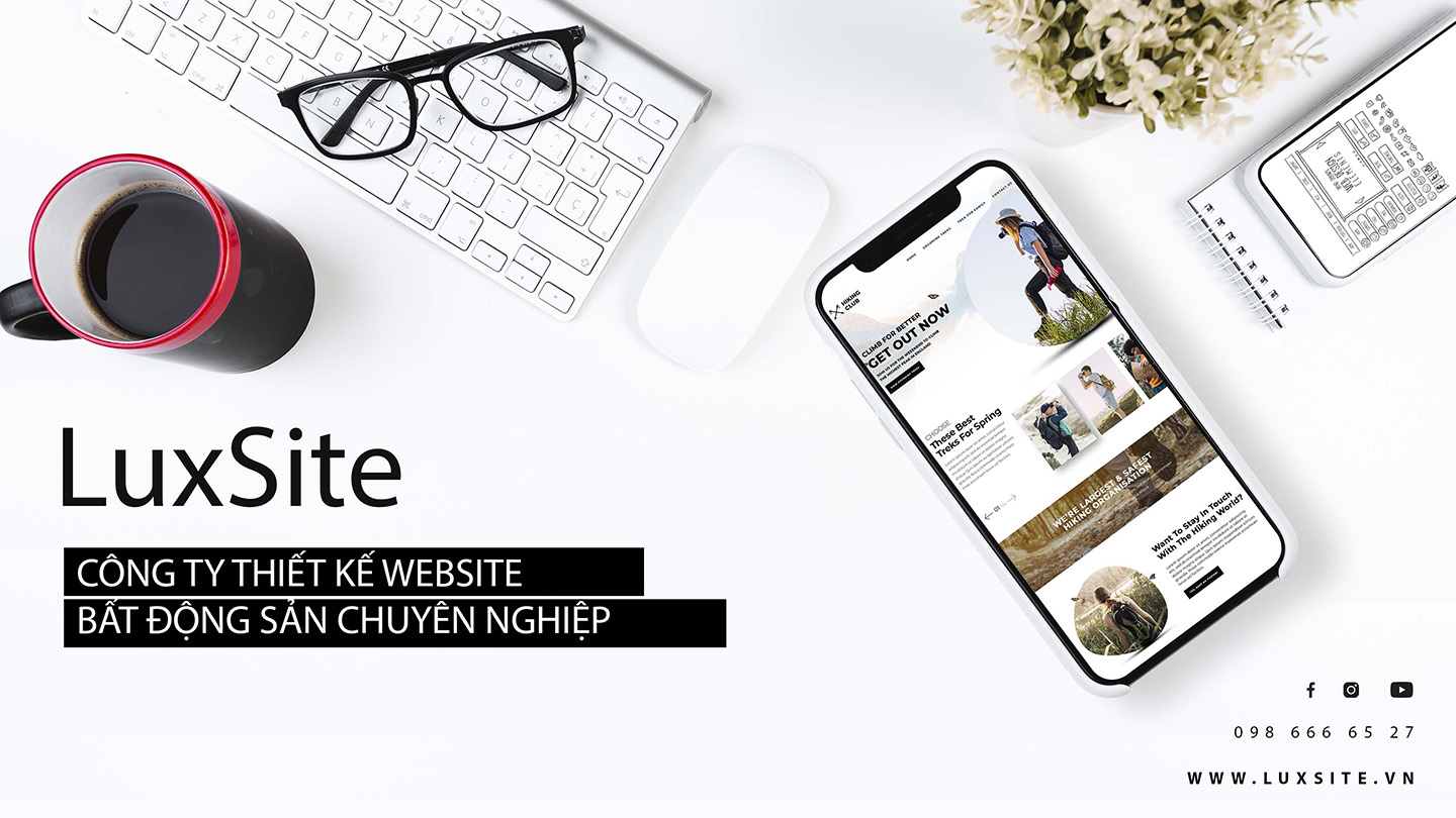 Công ty thiết kế website bất động sản LuxSite