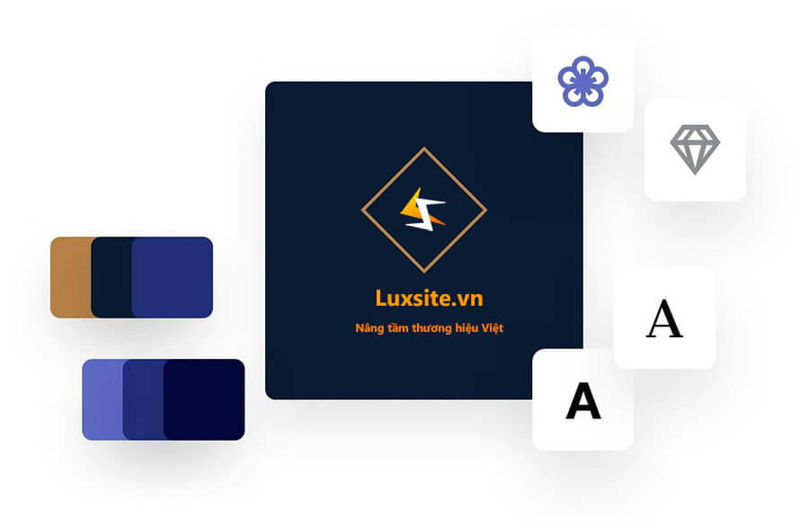 Luxsite thiết kế logo chuyên nghiệp